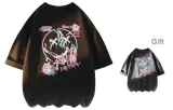 Black (Comes with Dark Gray Same Style T-Shirt)