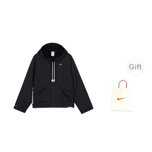 Nike Jackets Men Black Jackets+Gift Bag