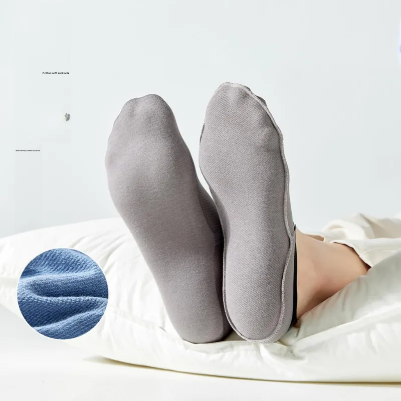 MIIOW No Show Socks Men's 5 Pack Mixed Color-3