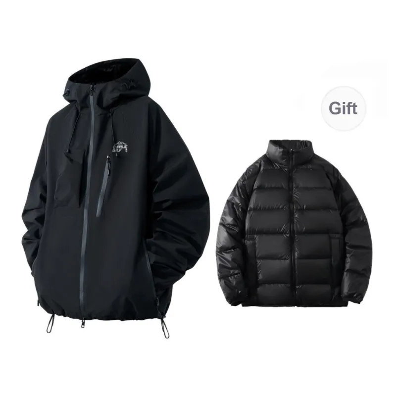CHARLIE GOLF Windbreaker Jacket Unisex-14