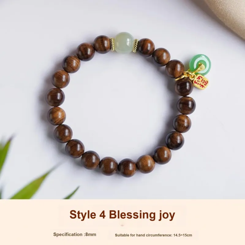 DALONG Old Mountain Sandalwood Bracelets Unisex-6
