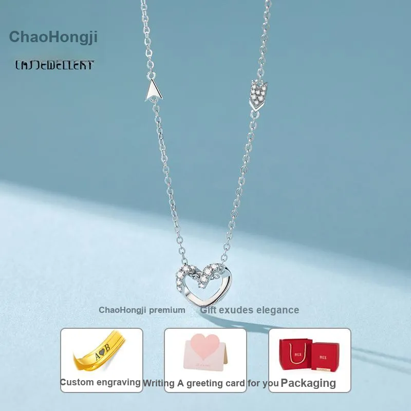 CHAOHONGJI S925 Silver Necklaces Women's-9