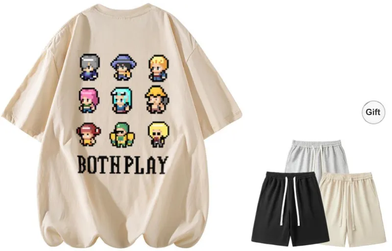 BOTH PLAY T Shirts Unisex-14