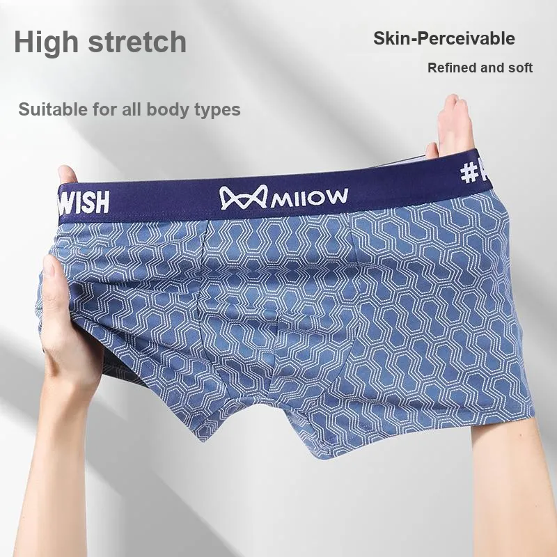MIIOW Trend Party Series Underpants Men's 3 Pack-19