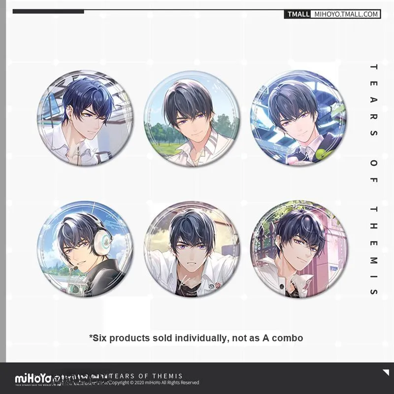 MIHOYO Heartbeat Commemoration Collection Horse Bit Iron Badge Lu Jinghe Edition IP Merch-2