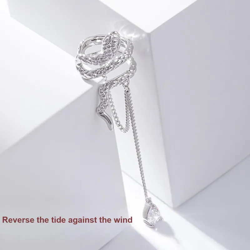 MGS Alloy Clip On Earrings Women's-4