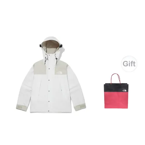 THE NORTH FACE Jackets Unisex Off White+Gift Bag