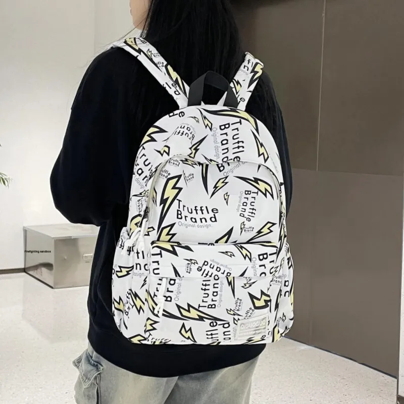 PULEWEI Nylon Backpack Unisex Multicolor-4