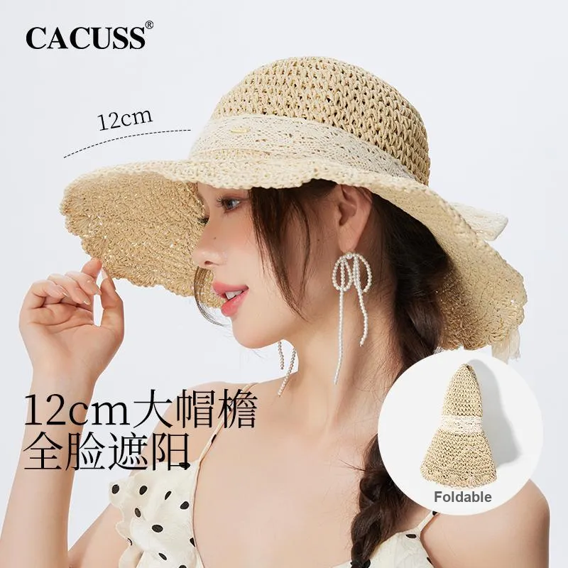 CACUSS Junior Cellulose Material Straw Hat Women's-2