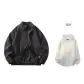 Black+White Gray Sweatshirt