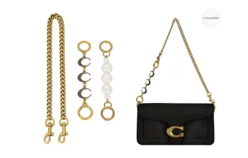 GUYI Alloy Bag Accessory Unisex Antique Gold