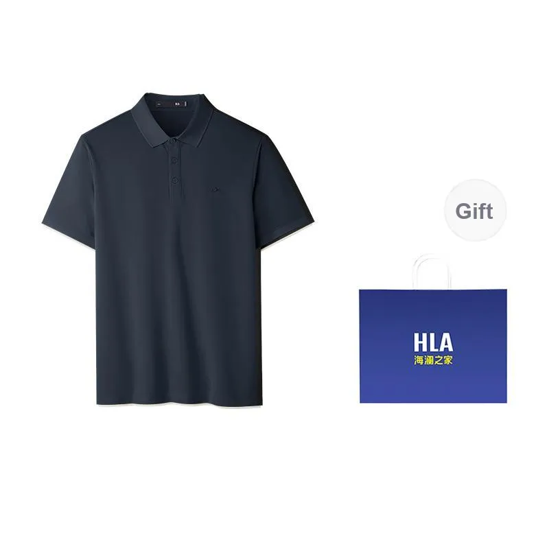 HLA Short Sleeved Polo Shirt Men's-6