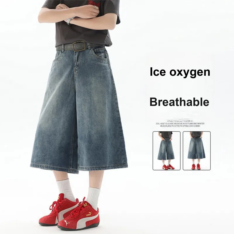 DANGERTIGER Denim Shorts Unisex-3