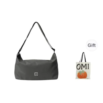 OMI Polyamide Crossbody Bag Regular Unisex Dark Gray