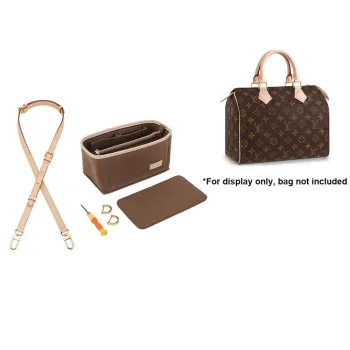 Ingenuity Handmade Cow Leather Vegetable Tanned Leather Wide Strap Accessories Bag Strap Women's Beige