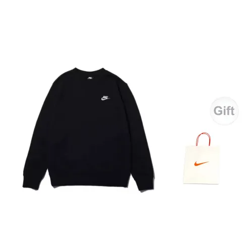 Nike Sweatshirts Men Black With Gift Bag