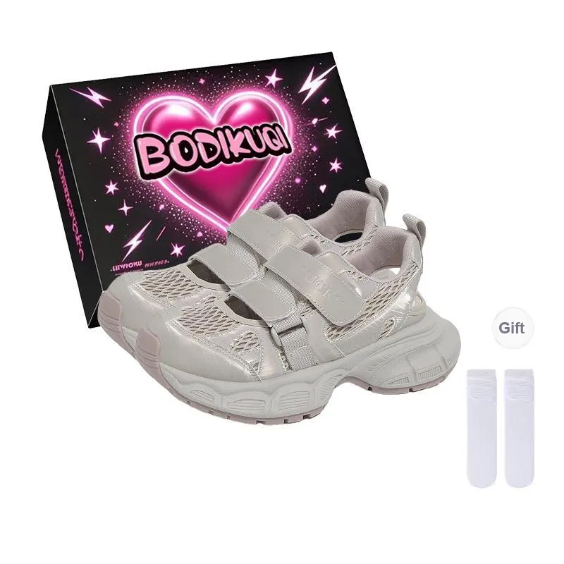 Boldi Kuki Slip Resistant Low Top Chunky Sneakers Women's Box-9