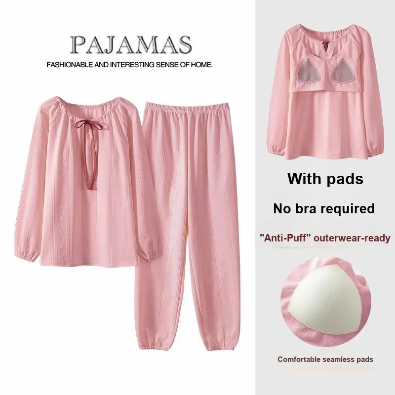 Mulong Family Pajama Set Women's Pink-2