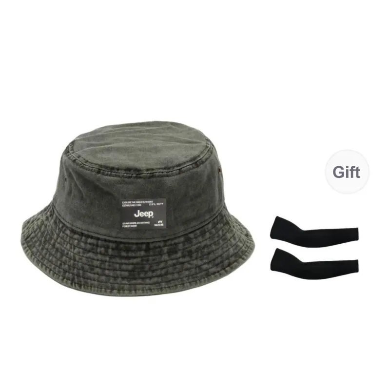 Jeep Polyester Bucket Hats Unisex-14