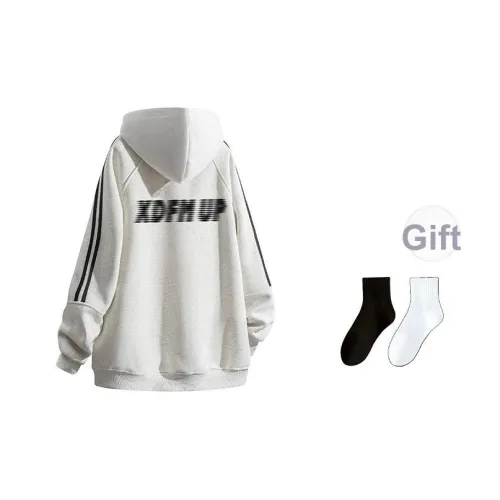 XDFM Толстовка Осенний Зимний Свободный крой Пуловер Толстовка Унисекс