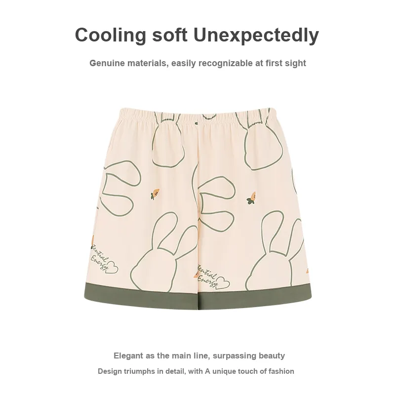 ROMANTIC·SPRING Pajama Pants Women's Image Color-1