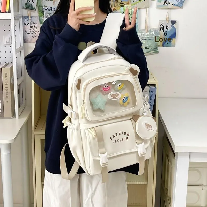 AIBAG Twill Backpack Unisex Multicolor-1