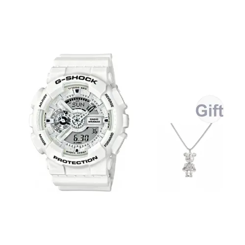 Г Shock Кварцевый Механизм Часы Унисекс Черный Циферблат