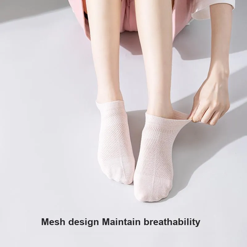 FUGEER No-Show Socks Women's Gift Box Of 6 Doubles-33