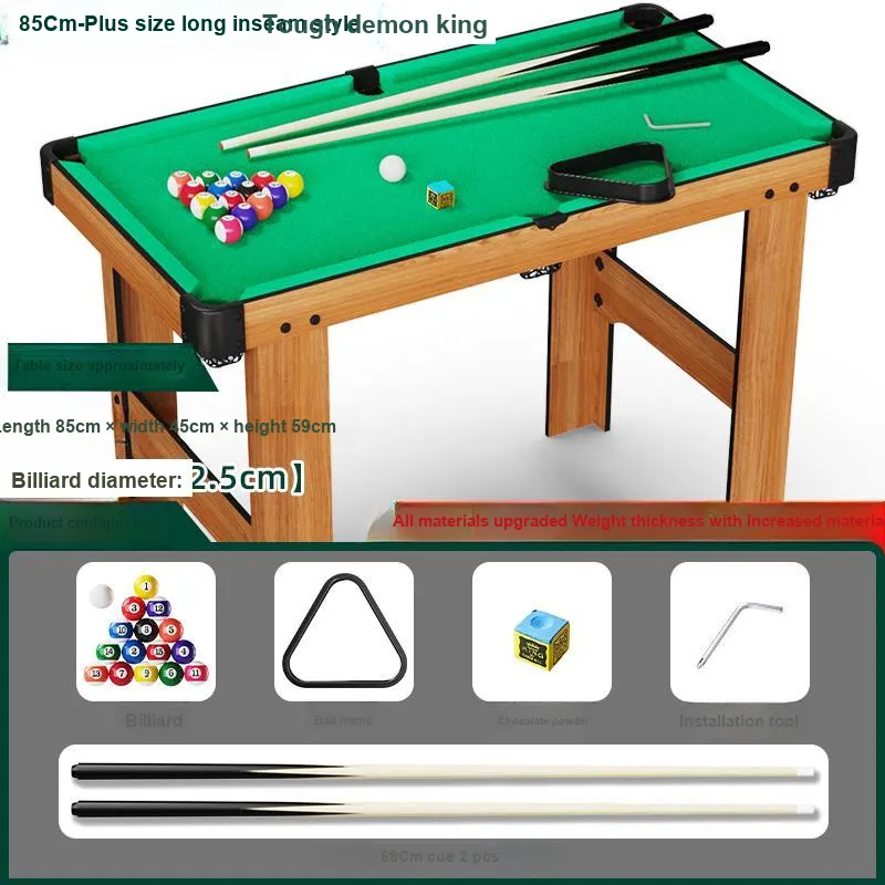 YISBRO Pool Table For Home Small Mini Large Size Family Billiard Table Toy Board Games-5