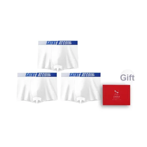 RED DRAGONFLY Хлопок Трусы Мужские 3 Пачки Подарочный Набор Коробка