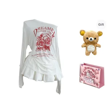 FLIM T Shirts Women's White Bear Box