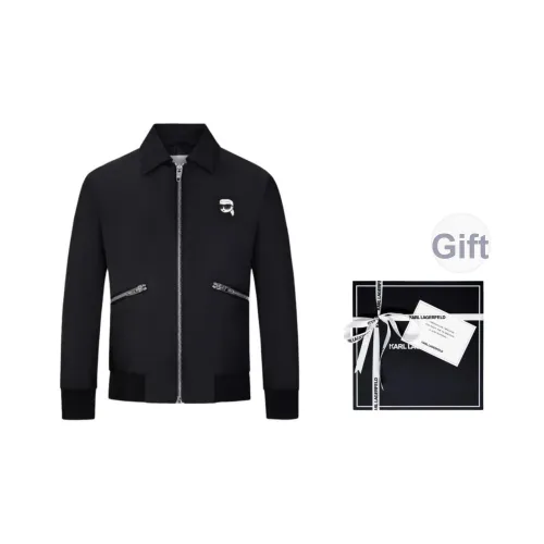 KARL LAGERFELD Пуховик Gift Box Set Мужской Черный