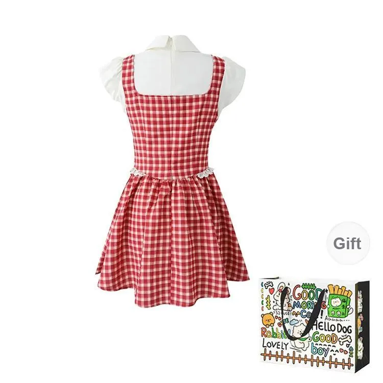 ZVJH Short Sleeved Dress Women's-1