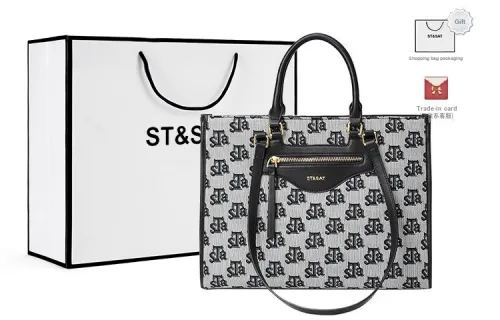 ST&SAT Handbags Black