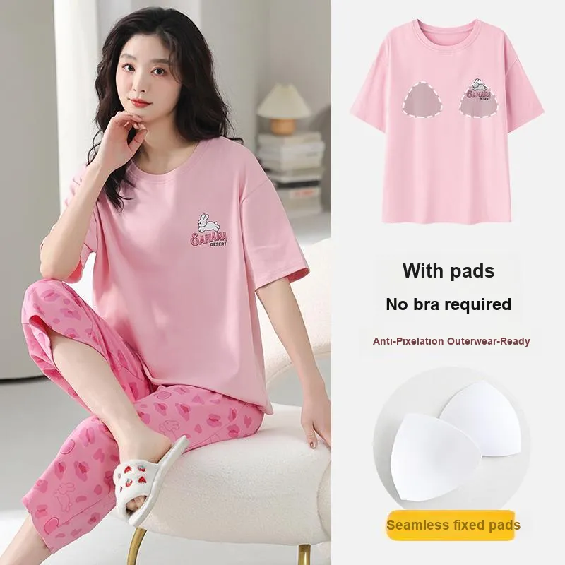 MADALLO Pajama Set Women's Pink-2