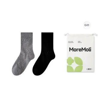 Moremoli Mid Calf Socks Women's Shopping Bag 2 Pack