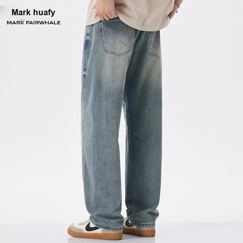 FAIRWHALE Jeans Unisex Blue-6