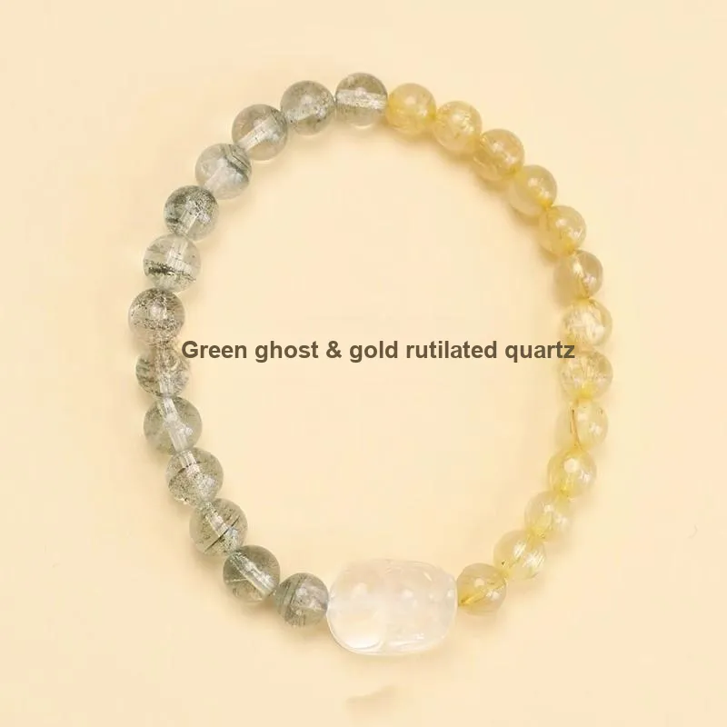 Royal Heaven's Choice Crystal Jade Bracelets Unisex-4