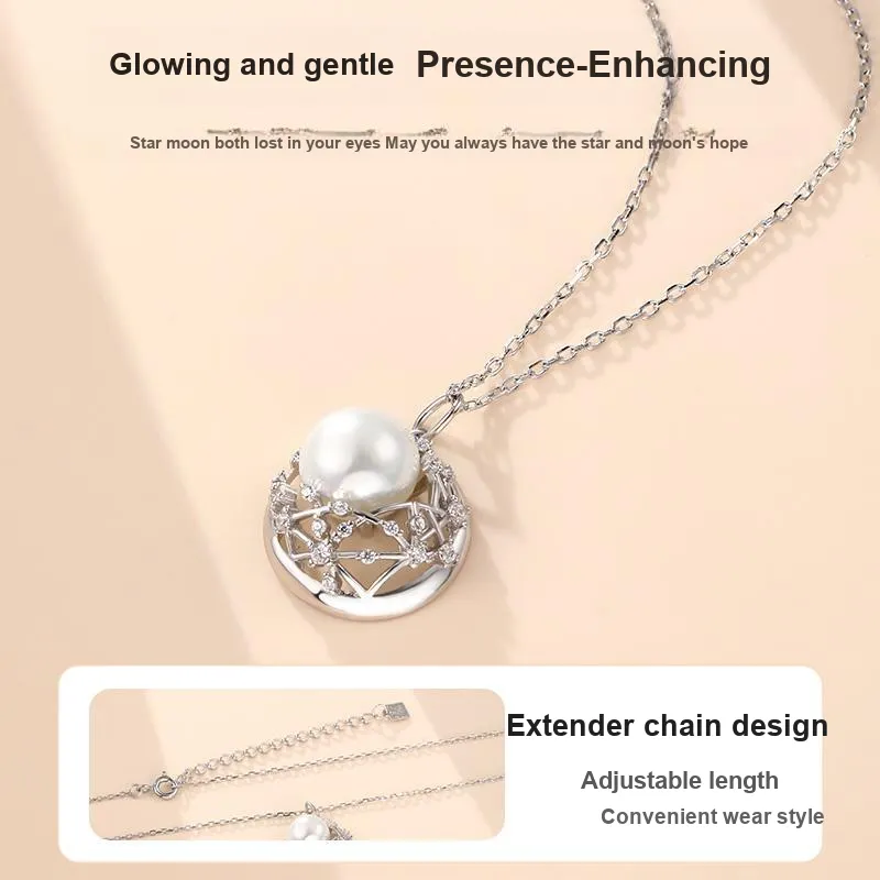 LAOYINJIANG 925 Sterling Silver Necklaces Women's-5