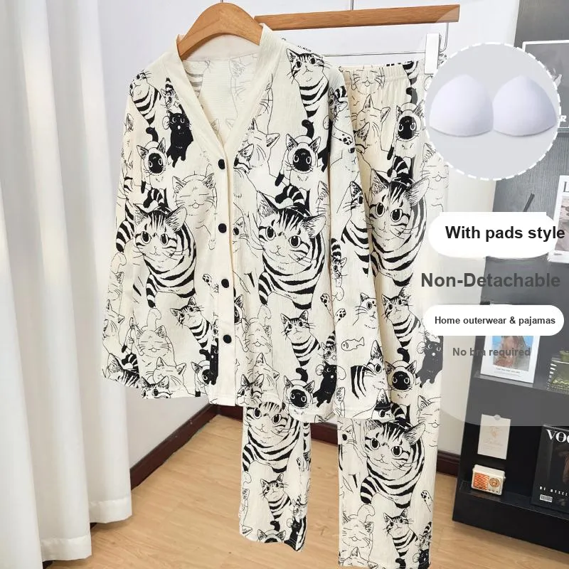 Sleeping Beauty Pajama Set Women's Black-3