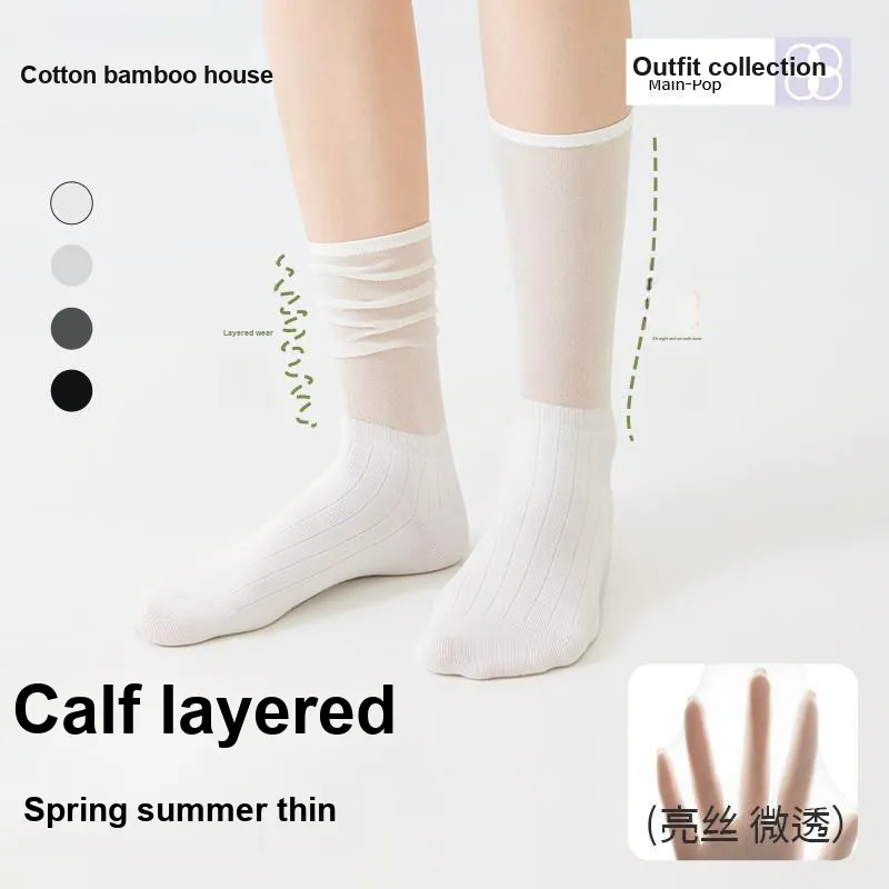 B&C.Room Knee High Socks Women's 2 Pack-9