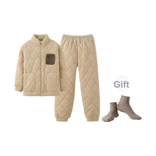 Maultiay Пижамный комплект Осенний и Зимний Мужской