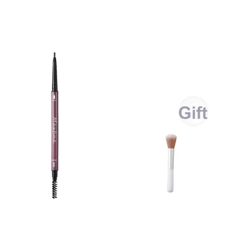 MAXFINE Morandi Двойная головка Ультра Fine Brow Pen Коричневый Серый Черный Длинный Долговечный Размытый PROOF Водонепроницаемый