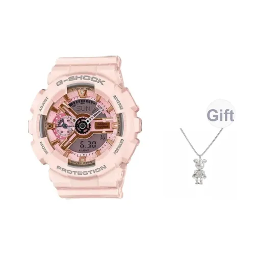 Г Shock Кварцевый Механизм Часы Унисекс Розовый Циферблат