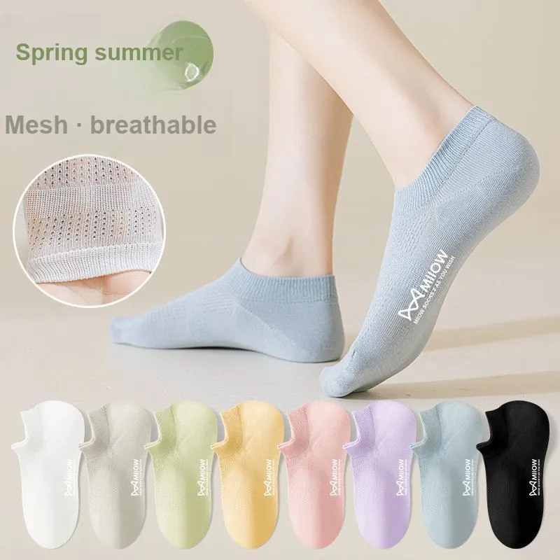 MIIOW Trend Party Series Ankle Socks Women's 6 Pack-1