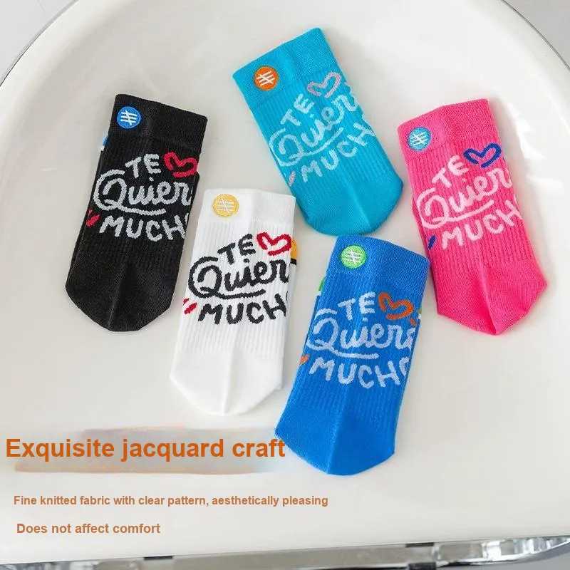 SALOATO Knee High Socks Unisex 5 Pack-26