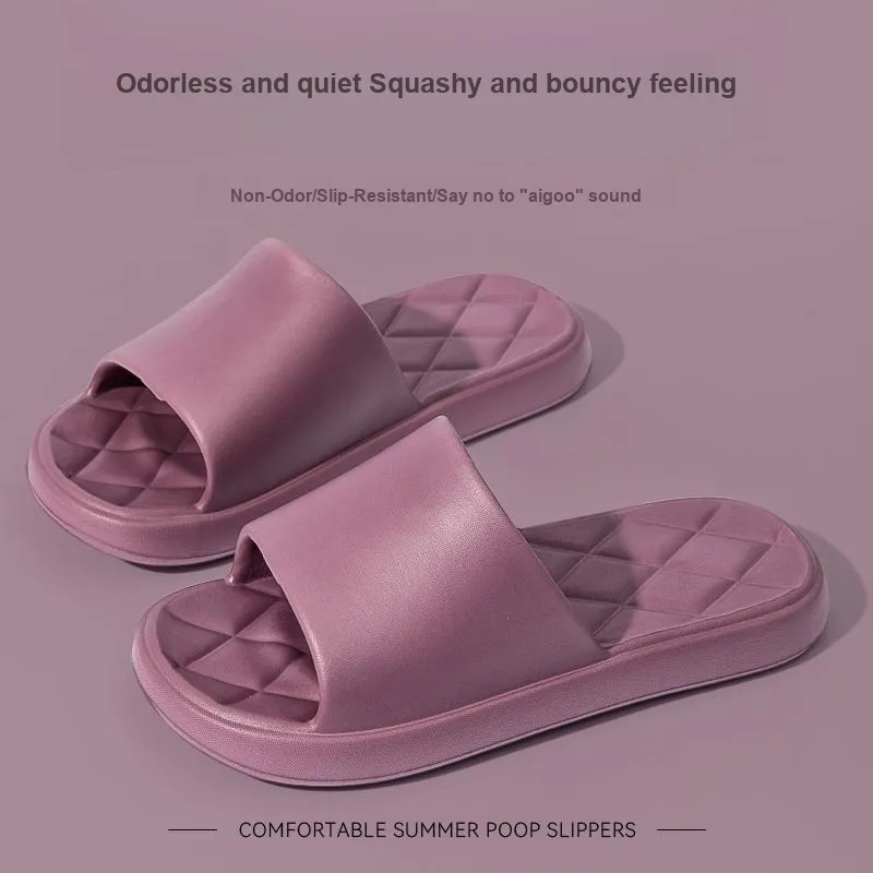LUNNIFEIYA EVA Slippers Summer Home Use Platform Bathing Slip Resistant Indoor Home Quiet Slippers Shoes-5