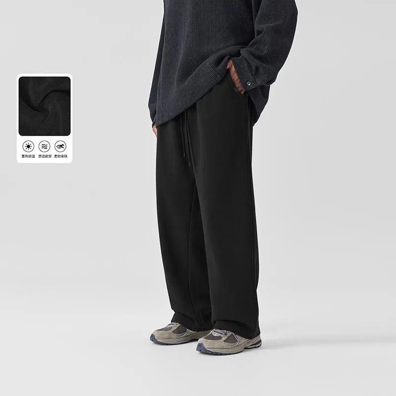 Bodydream Loose Fit Straight Fit Sweatpants Spring Unisex-15