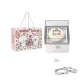 Bear Flip Surprise Box+Roman Numbers Sterling Silver 999 Couple Rings