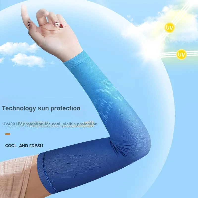 WEST BIKING Riding Equipment Cycling Arm Warmers Outdoor Unisex Ice Silk S/M/L-5
